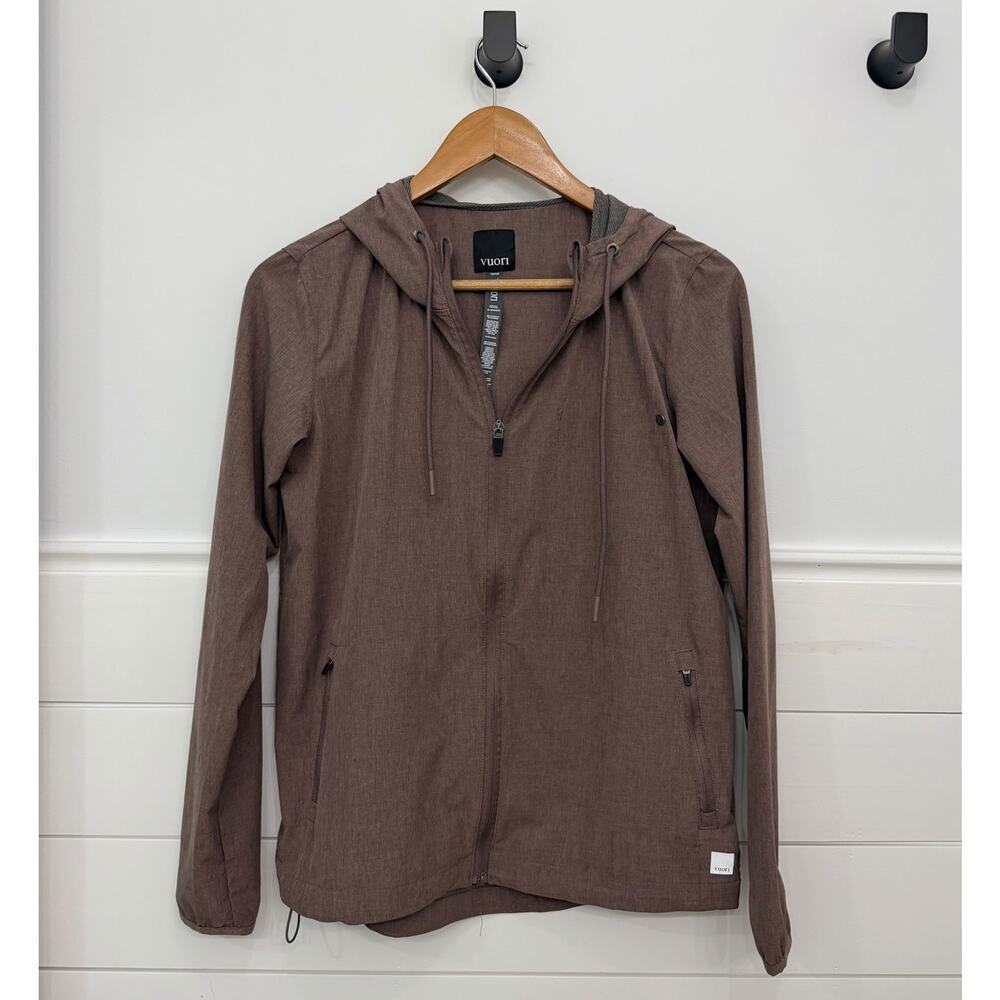 Women’s Vuori Trainer Shell Jacket Hazel Linen XS